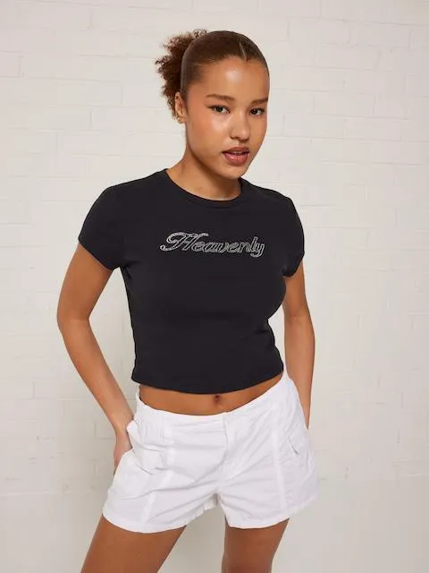 Heavenly Diamante Baby Tee