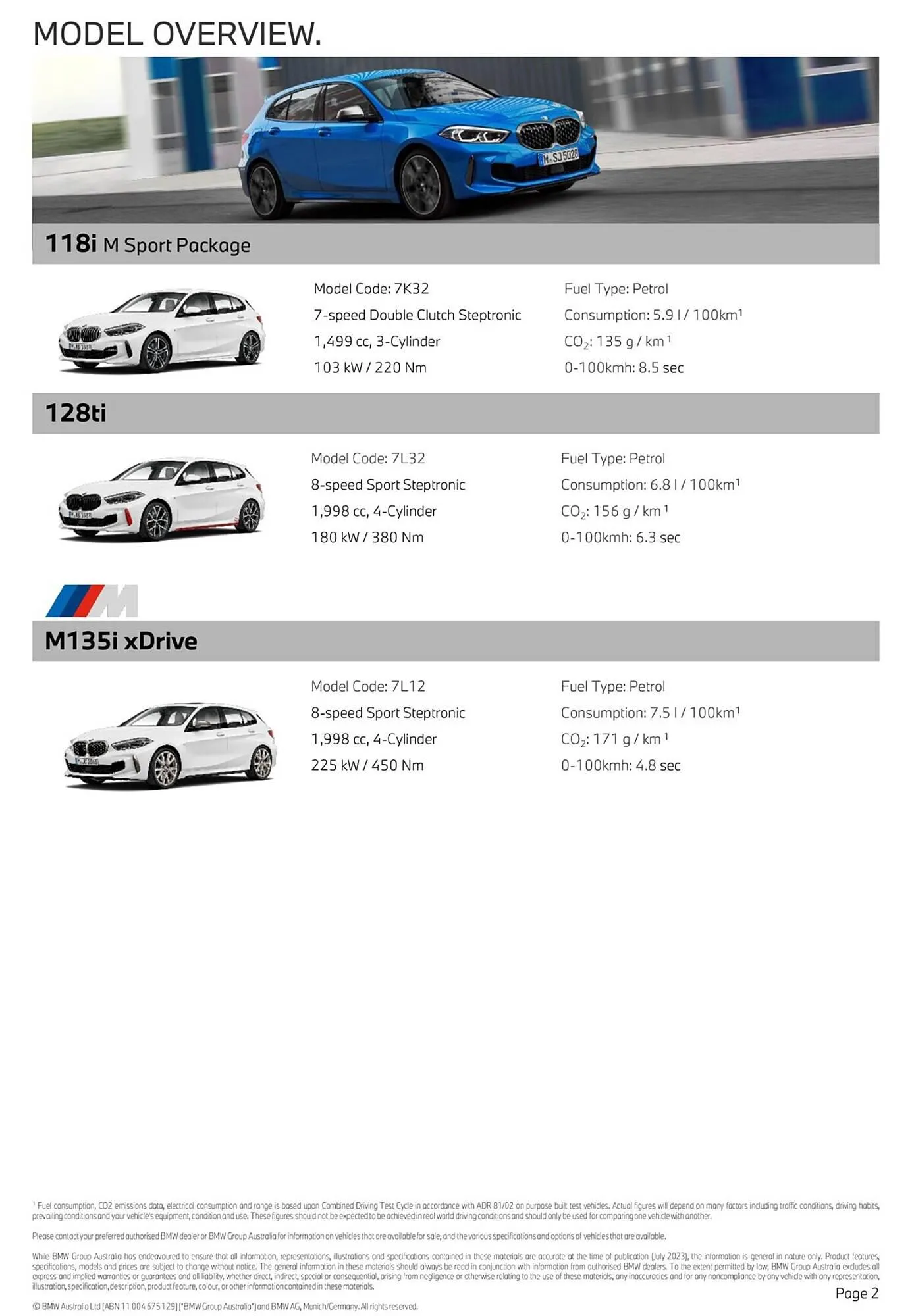 BMW catalogue - Catalogue valid from 24 October to 31 July 2024 - page 2