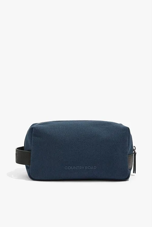 Organically Grown Cotton Modern Wash Bag