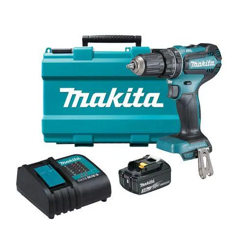 Makita 18 Brushless Hammer Driver Drill Kit DHP485SF