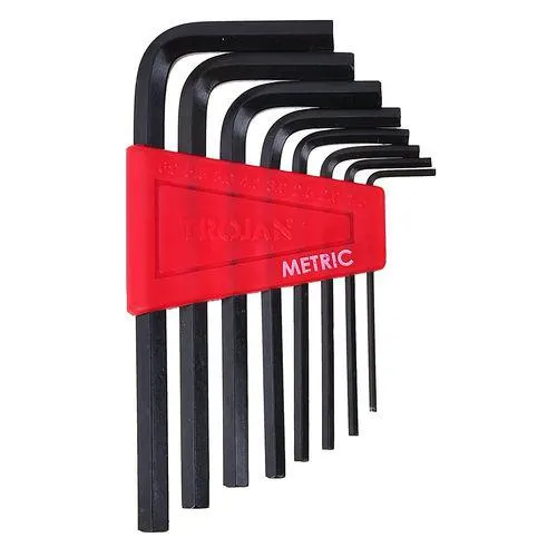Trojan 8 Piece Metric Hex Key Set