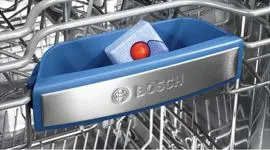 Bosch Serie 6 Built Under Dishwasher Black Inox SMP66MX05A
