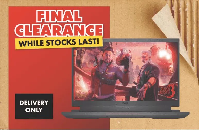 Dell G15 15.6" AMD Ryzen 5 16GB 512GB GeForce RTX 3050 4GB Win 11 Gaming Laptop