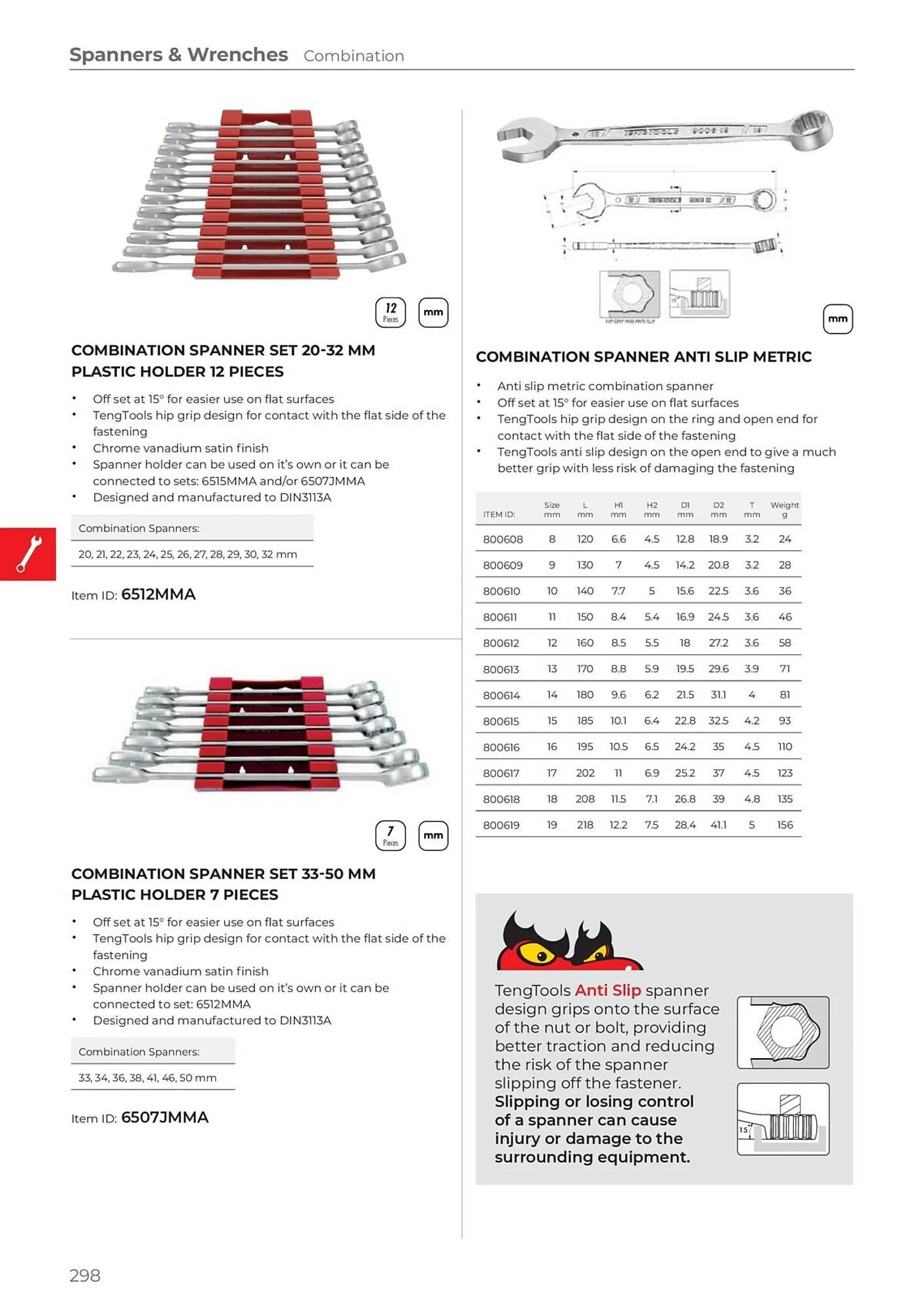 Teng Tools catalogue - Catalogue valid from 24 April to 31 December 2024 - page 299