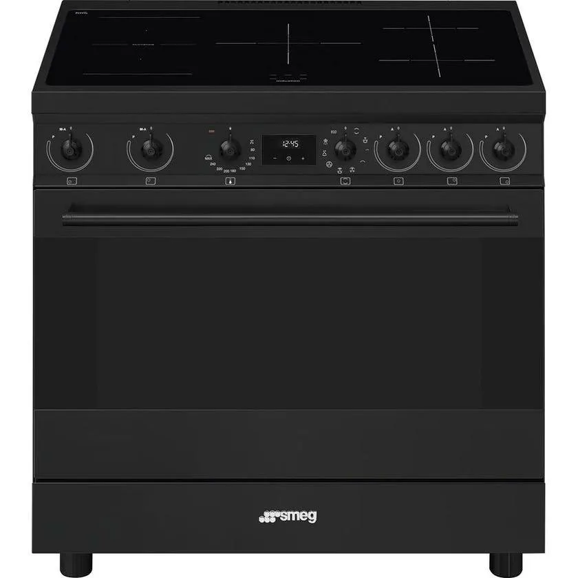 Smeg C9IMN2 Classic 90cm Black Freestanding Cooker