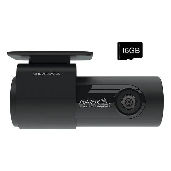 Gator 1080P Barrel Dash Cam with WiFi + GPS GHDVR85W