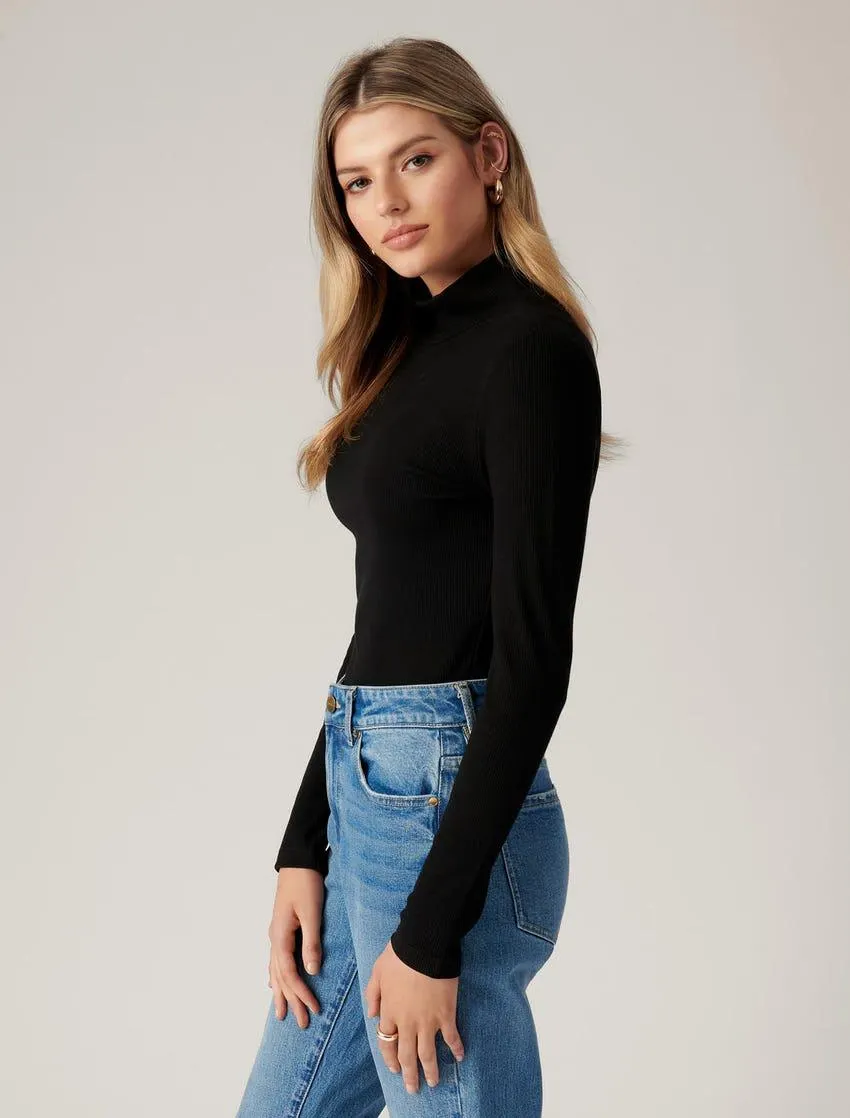 Winona Rib Long-Sleeve Top