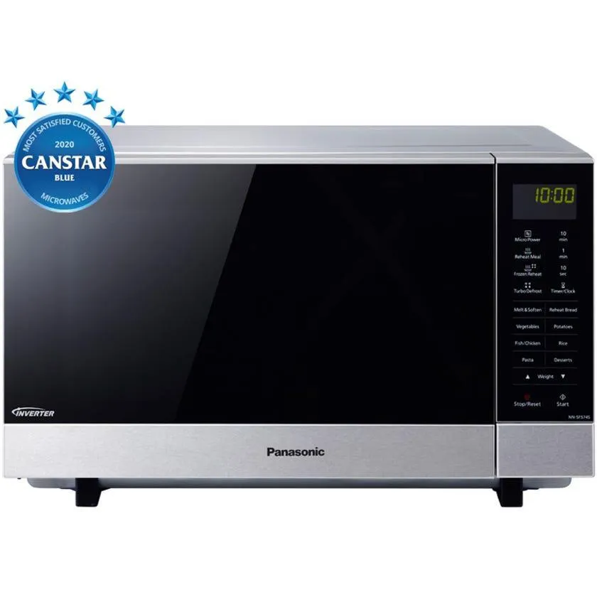 Panasonic NNSF574SQPQ 27L Stainless Steel 1000W Inverter Microwave Oven