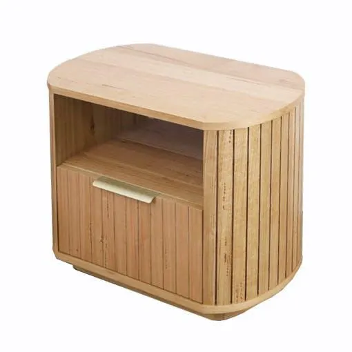 Sierra Bedside Table, Natural