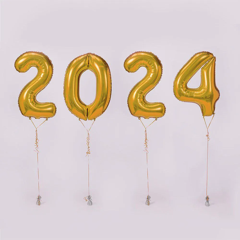 Megaloon Set of 4 Balloon Bouquet Ea