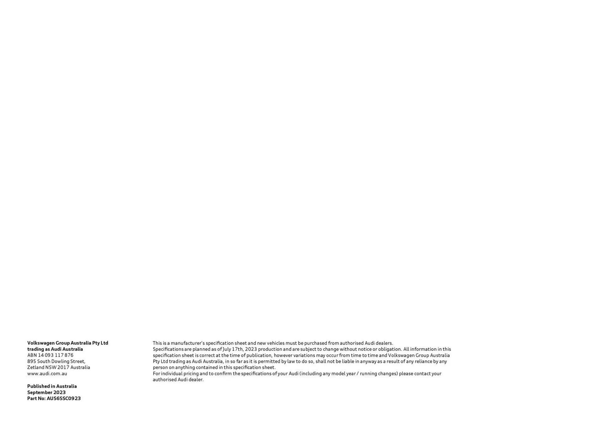 Audi catalogue - Catalogue valid from 11 September to 11 September 2025 - page 8