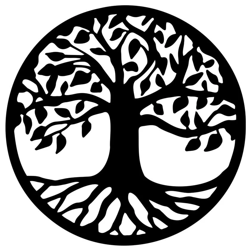 Outdoor Decorative Screening Panel - Circle Style R