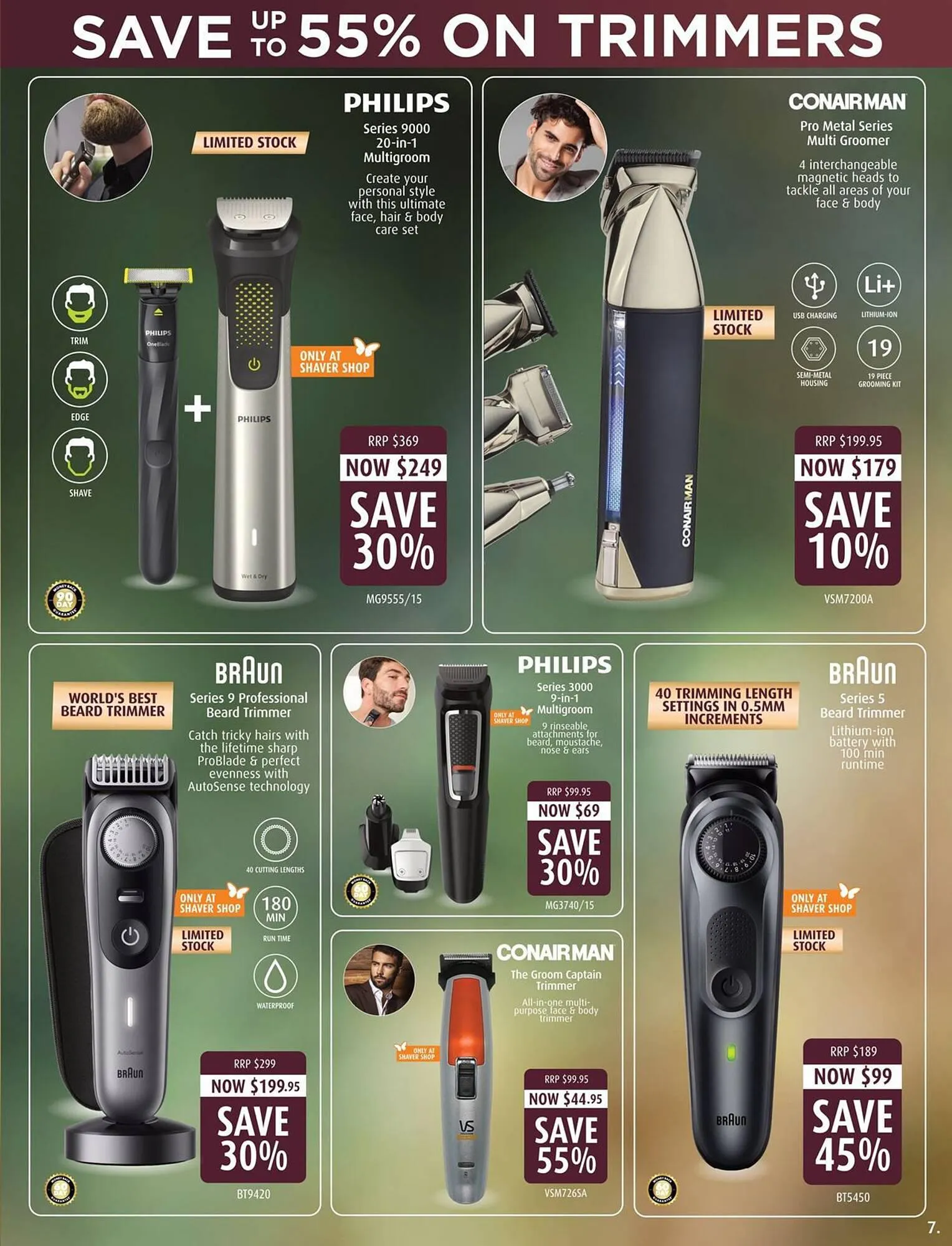Shaver Shop catalogue - Catalogue valid from 6 March to 2 April 2024 - page 7