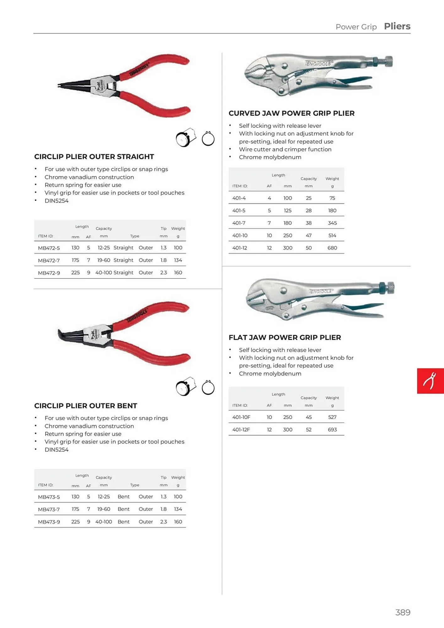 Teng Tools catalogue - Catalogue valid from 24 April to 31 December 2024 - page 390