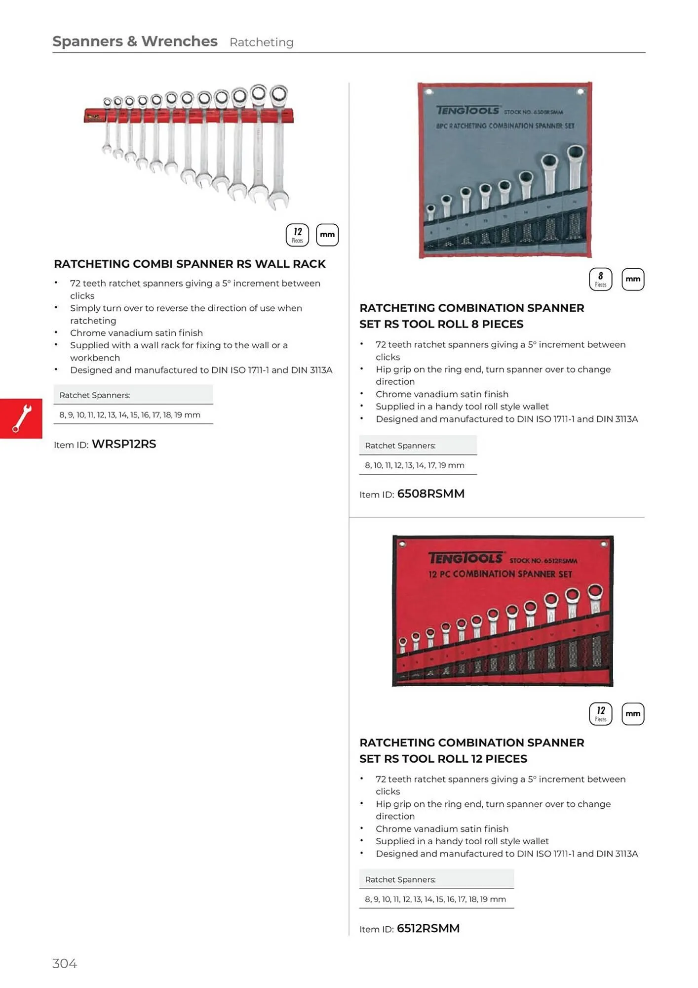 Teng Tools catalogue - Catalogue valid from 24 April to 31 December 2024 - page 305