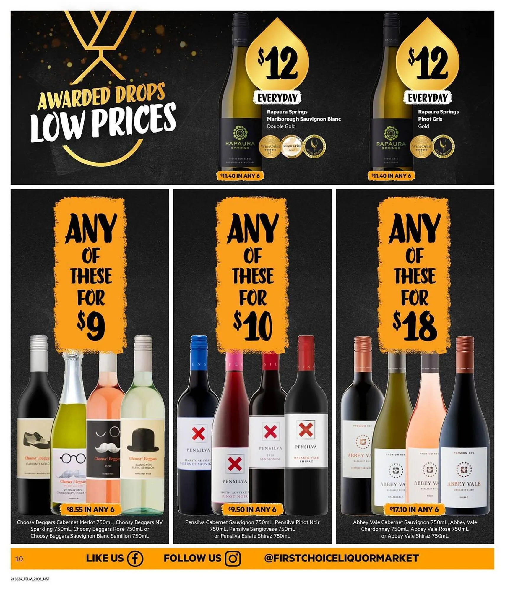 First Choice Liquor catalogue - Catalogue valid from 20 March to 2 April 2024 - page 10