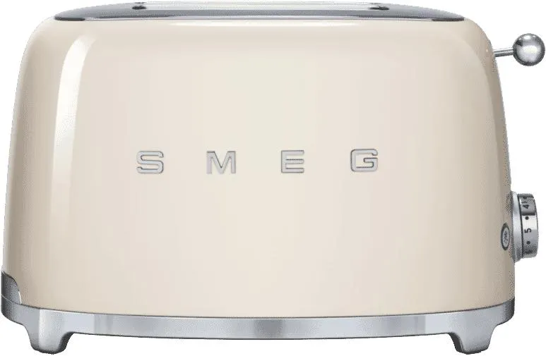 Smeg 50's Style 2 Slice Toaster Cream