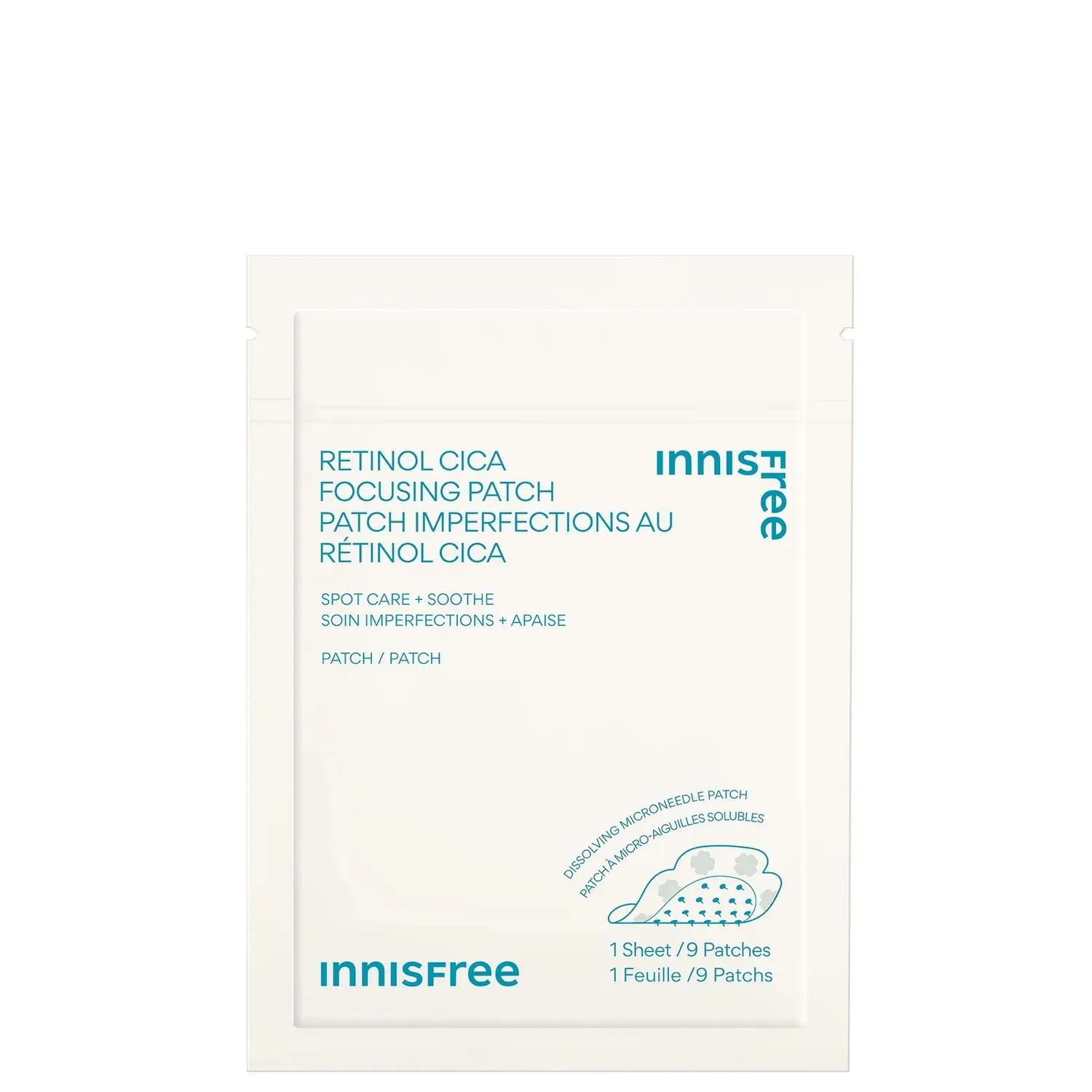 innisfree Retinol Cica Focusing Patch - 18 Patches