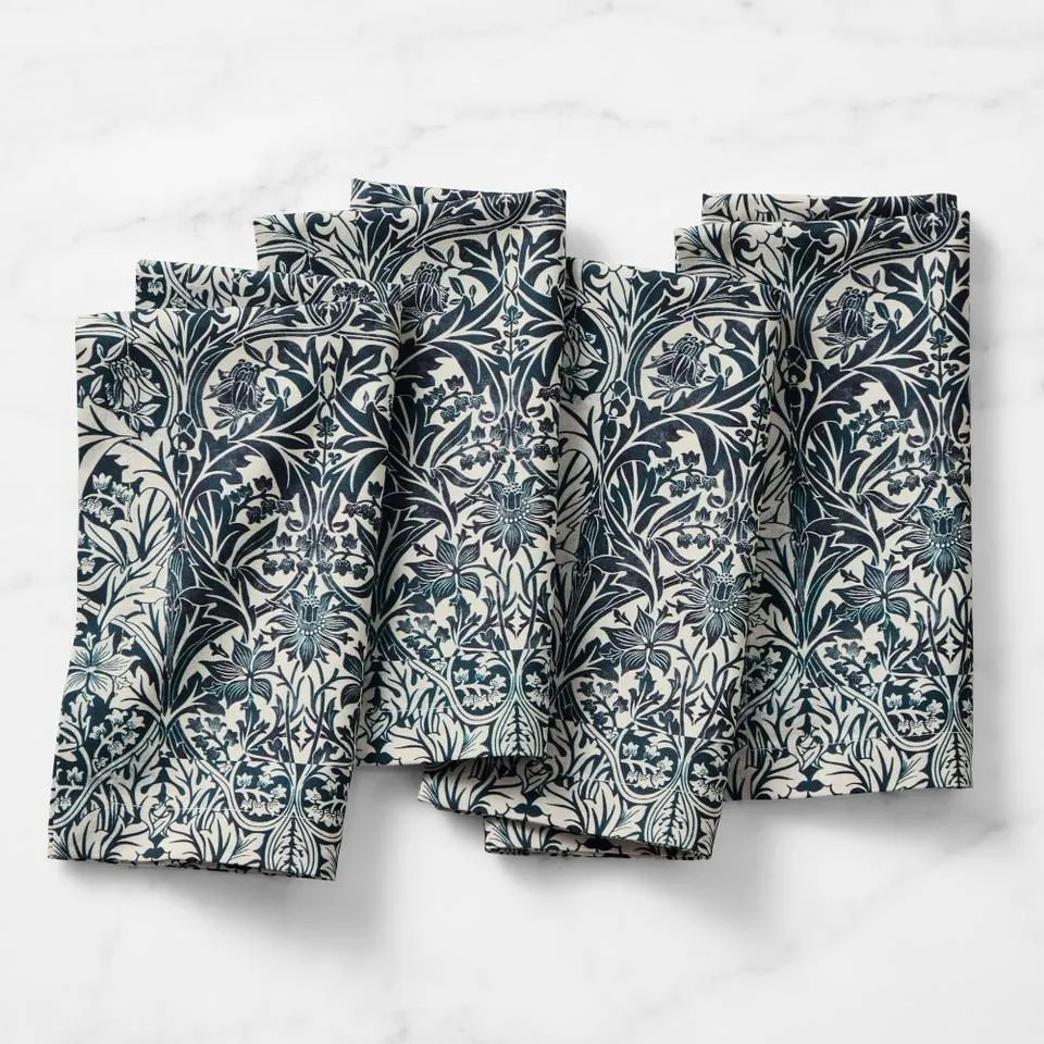 Williams Sonoma x Morris & Co. Napkins, Set of 4
