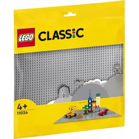 LEGO Classic Grey Baseplate 11024