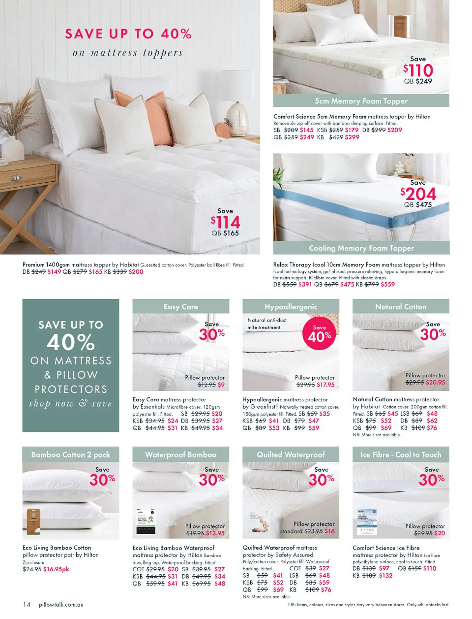 Pillow Talk catalogue - Catalogue valid from 18 March to 7 April 2024 - page 30