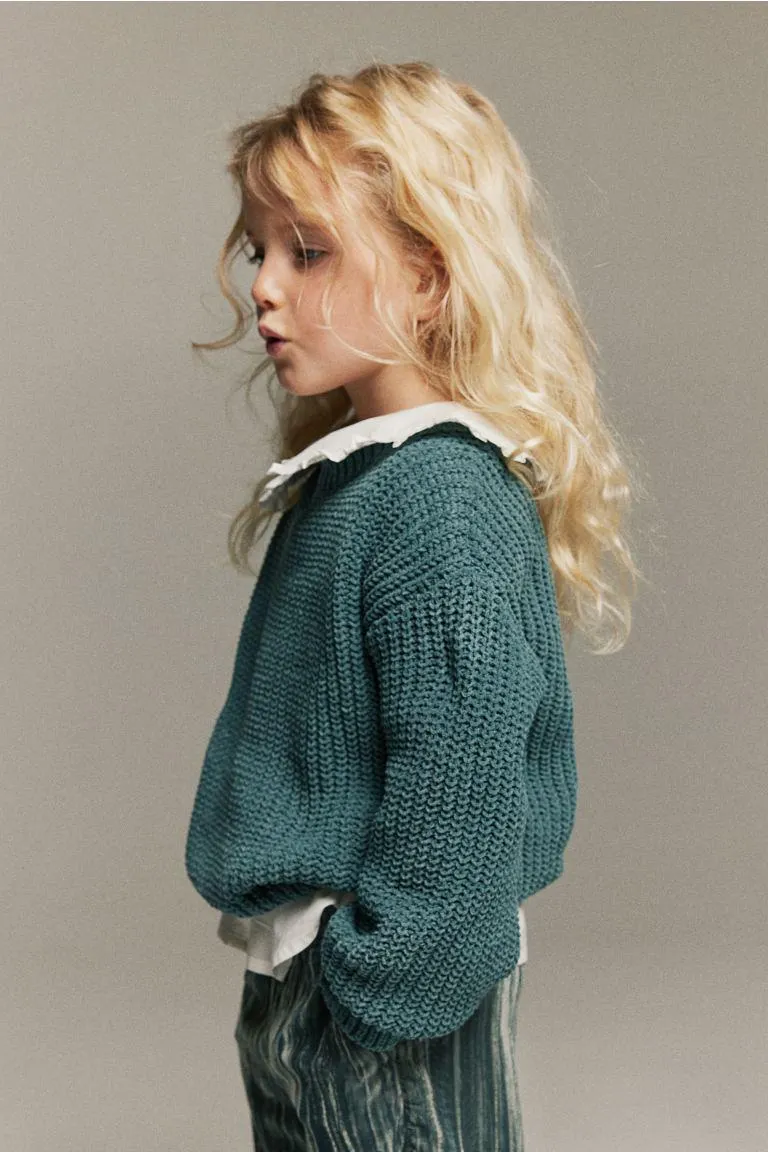 Chenille Knit Sweater
