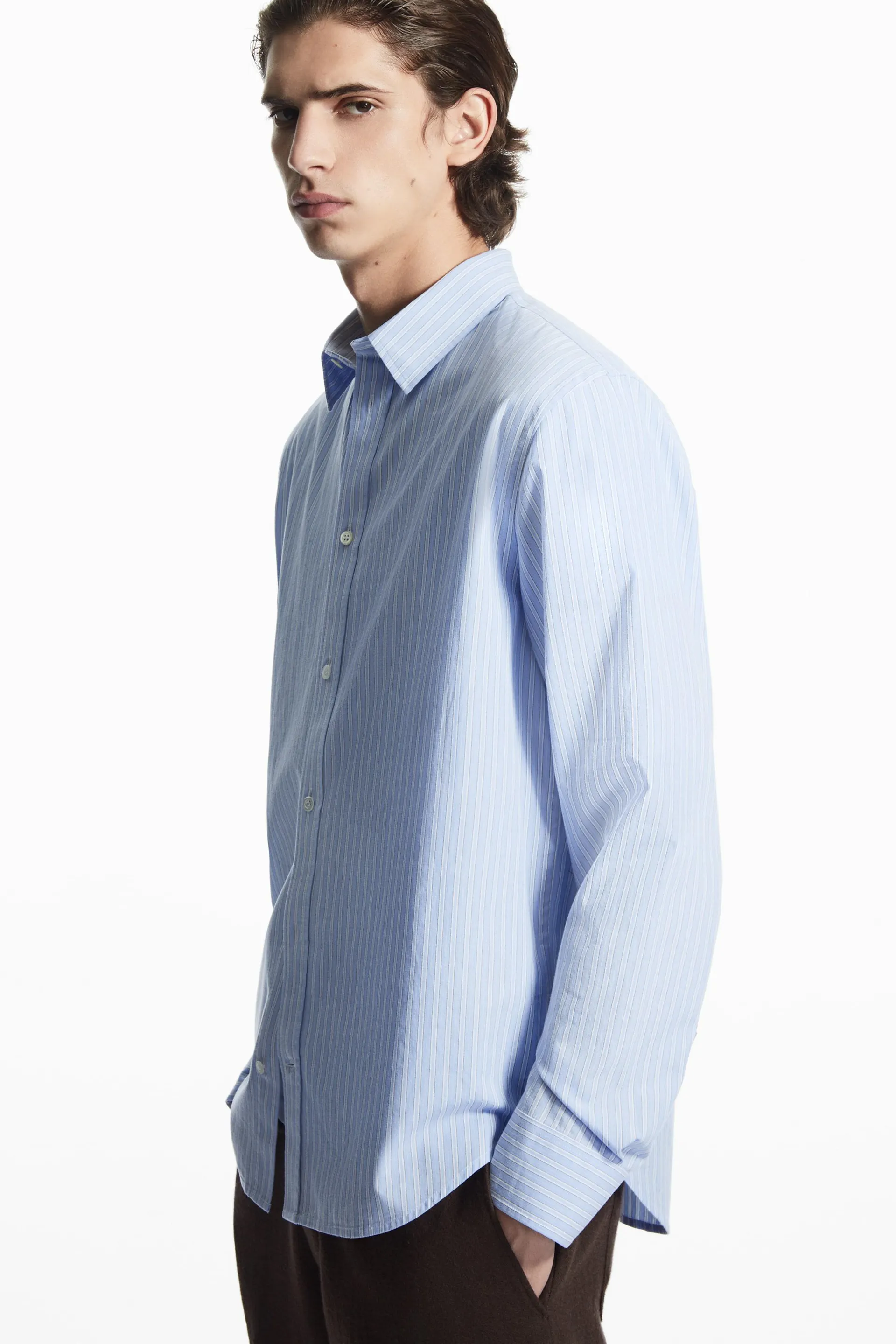 RELAXED-FIT POPLIN SHIRT