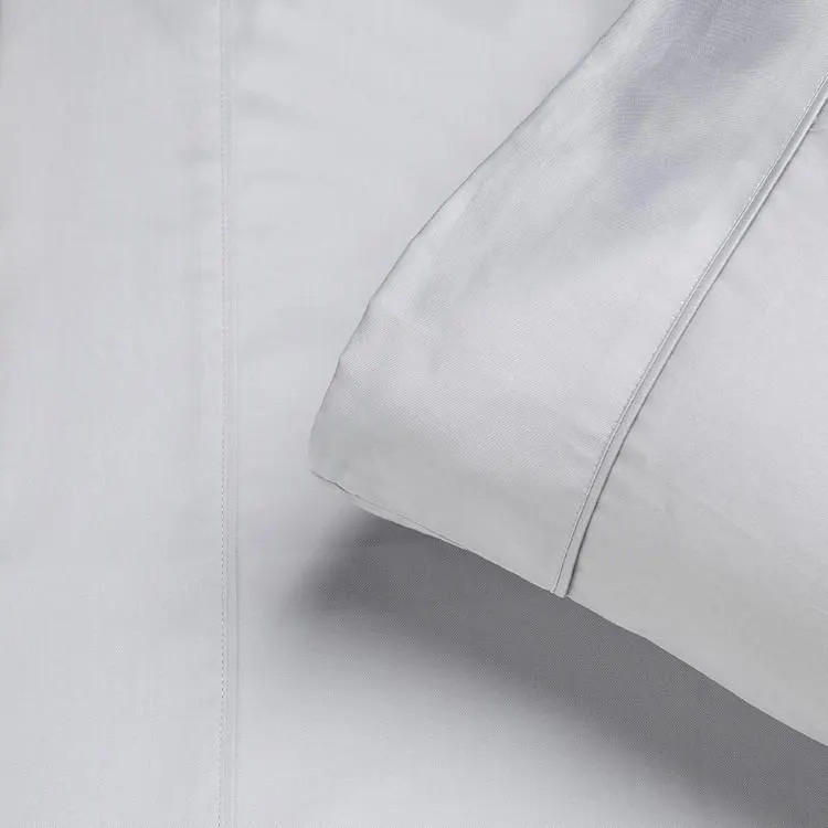 KOO 300 Thread Count Cotton Fitted Sheet Steel