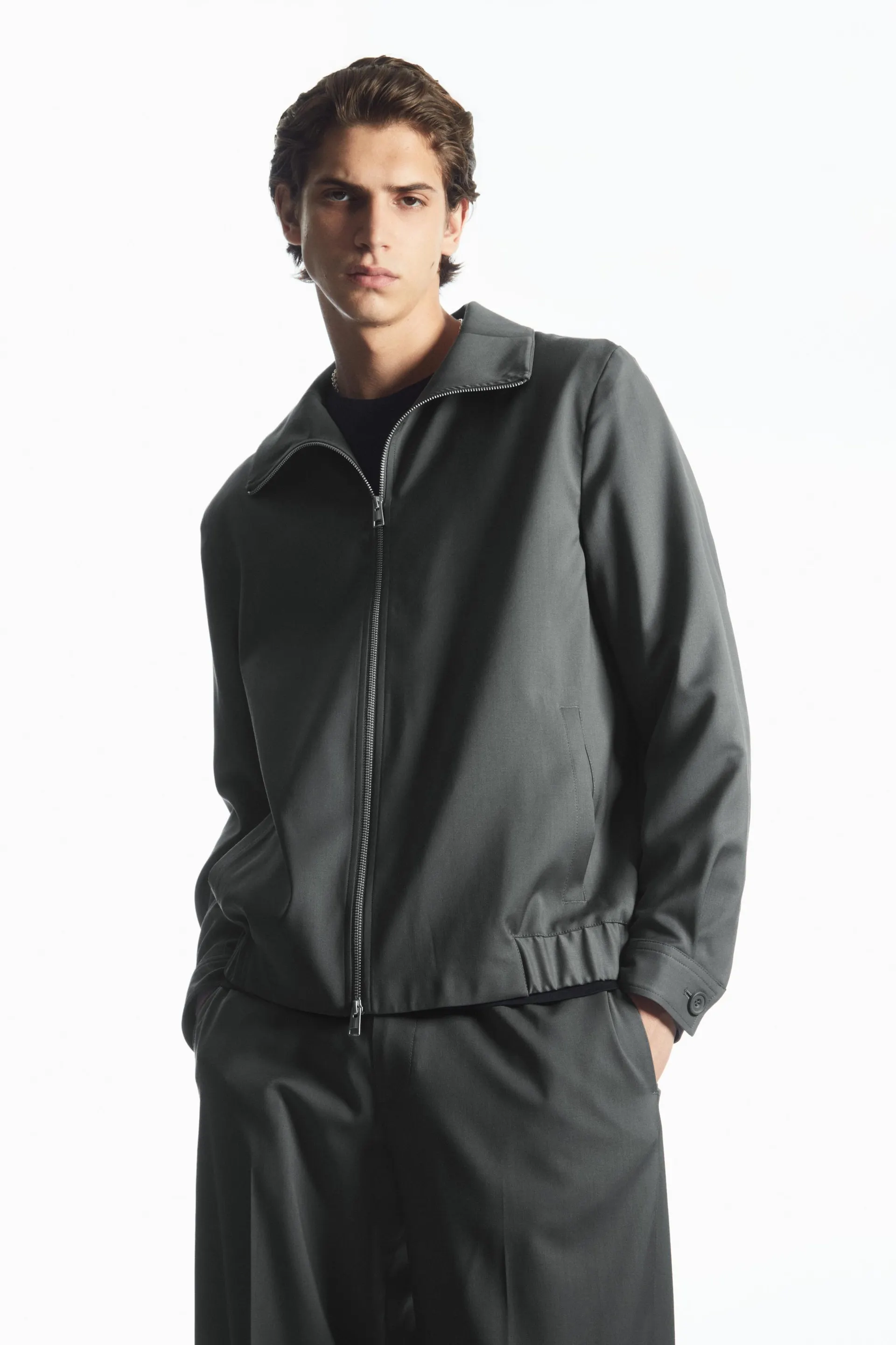 LIGHTWEIGHT WOOL JACKET