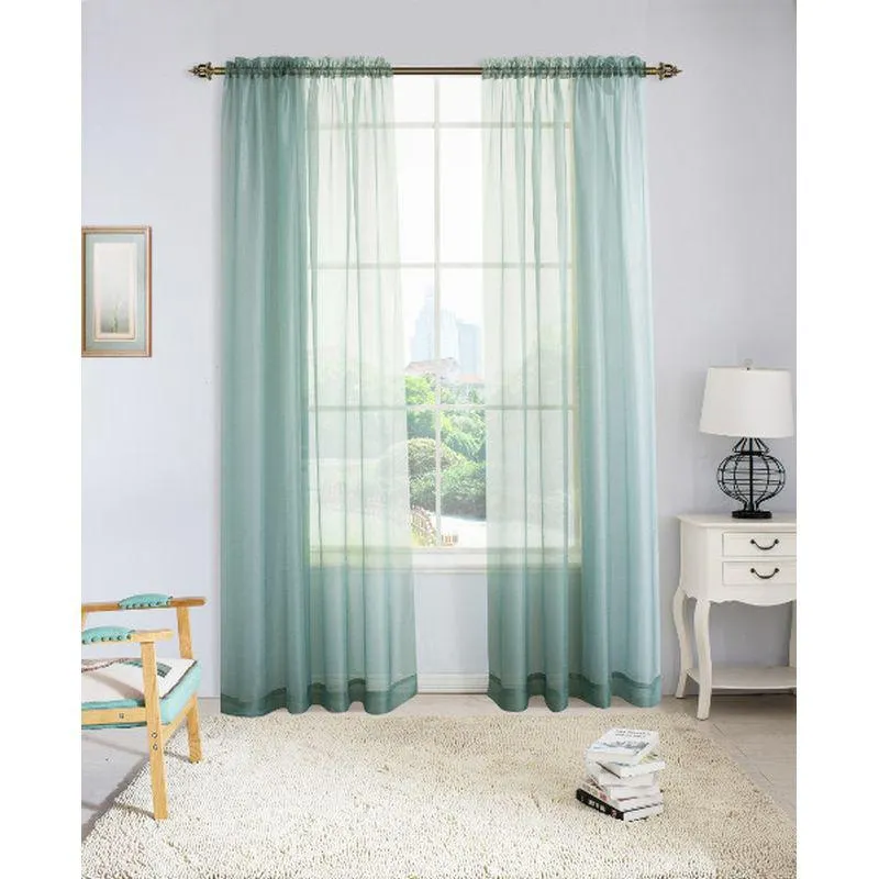 Crushed Sheer Curtain 130 x 220cm