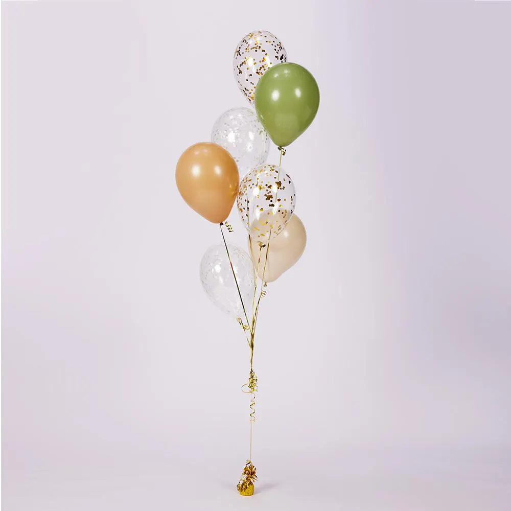 Super 7 Confetti Balloon Bouquet Ea