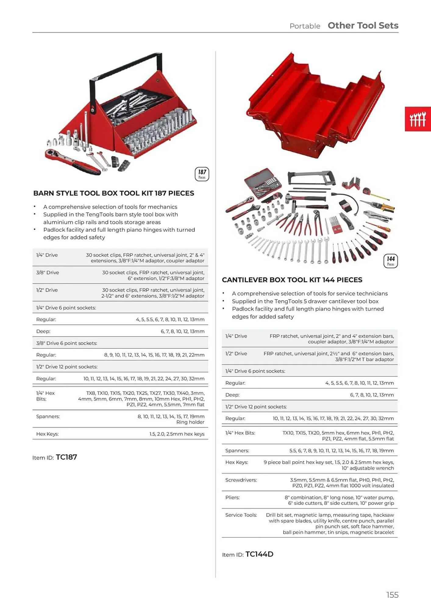 Teng Tools catalogue - Catalogue valid from 24 April to 31 December 2024 - page 156