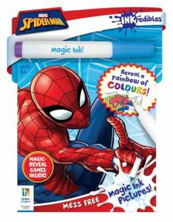 Inkredibles Spider-Man Magic Ink Pictures