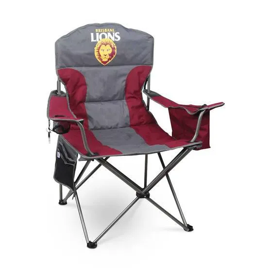 AFL Brisbane Lions Cooler Arm Chair 130kg