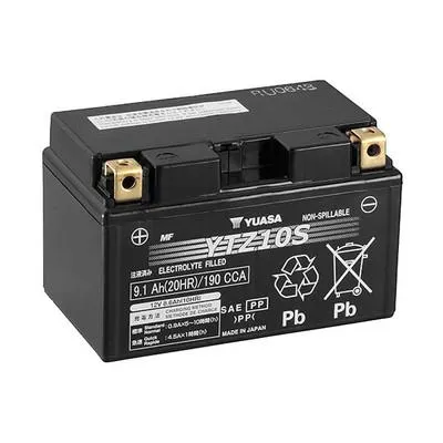 YTZ10SY Yuasa Motorcycle Battery