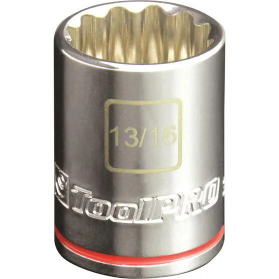 ToolPRO Single Socket 1/2" Drive 13/16"