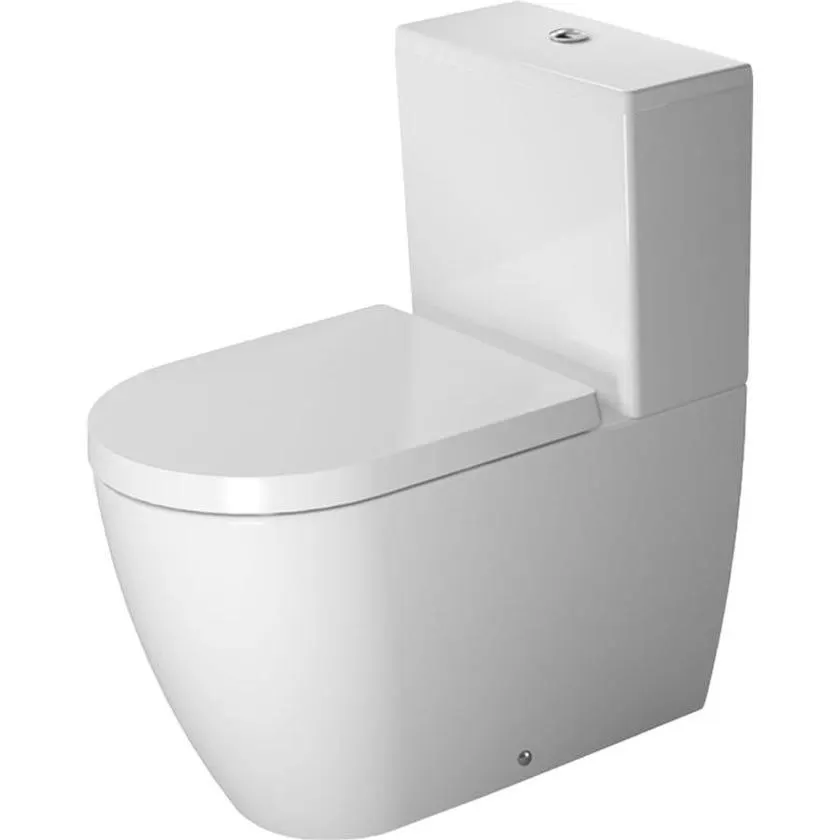 Duravit D4200500P ME by Starck Back to Wall Toilet Suite - Back Entry / S Trap