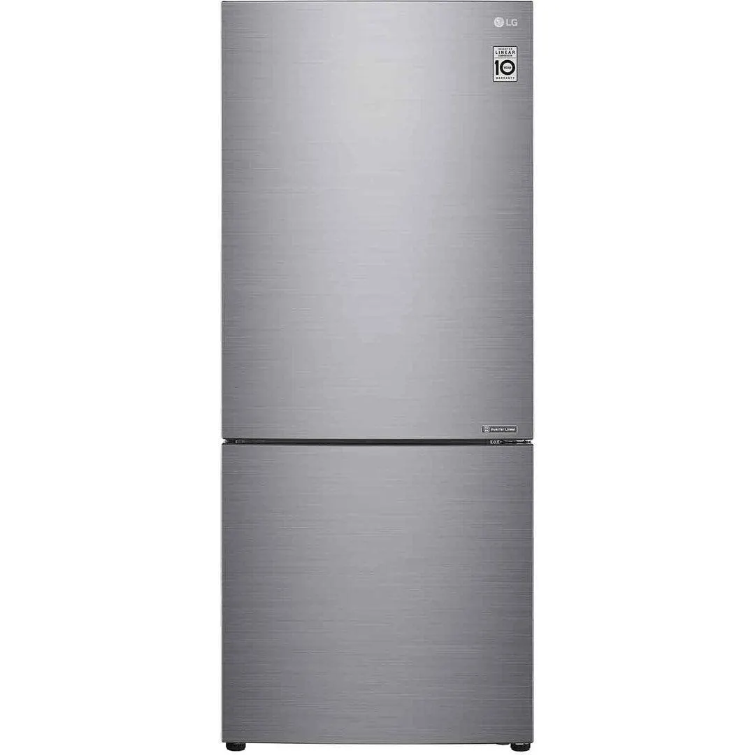 LG 420L Bottom Mount Fridge with Door Cooling Stainless