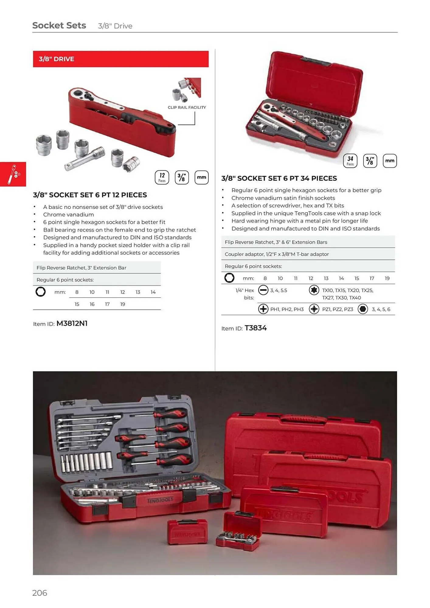 Teng Tools catalogue - Catalogue valid from 24 April to 31 December 2024 - page 207