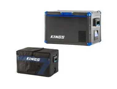 Kings 60L Stayzcool Fridge Freezer + 60L Camping Fridge Cover