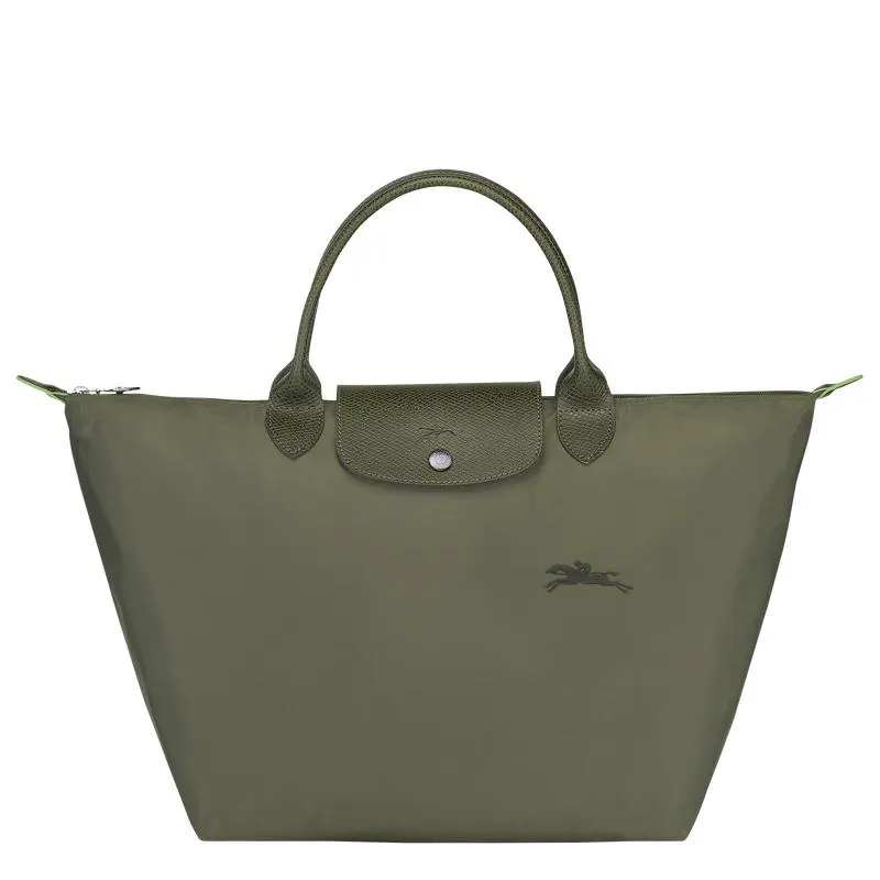Le Pliage Green M Handbag