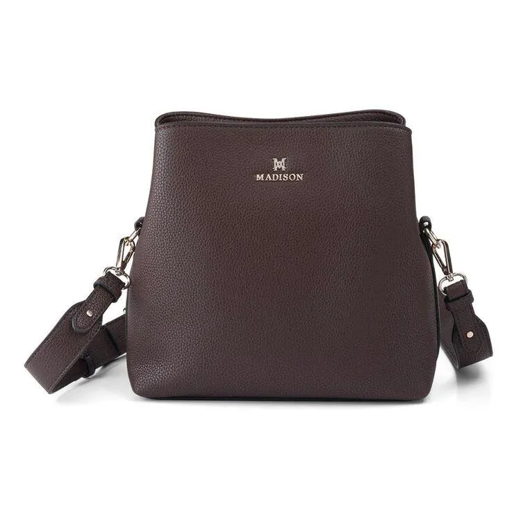 Madison Women's Joanie Crossbody Bag Chocolate One Size
