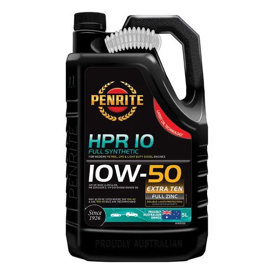 Penrite HPR 10 Engine Oil - 10W-50 5 Litre