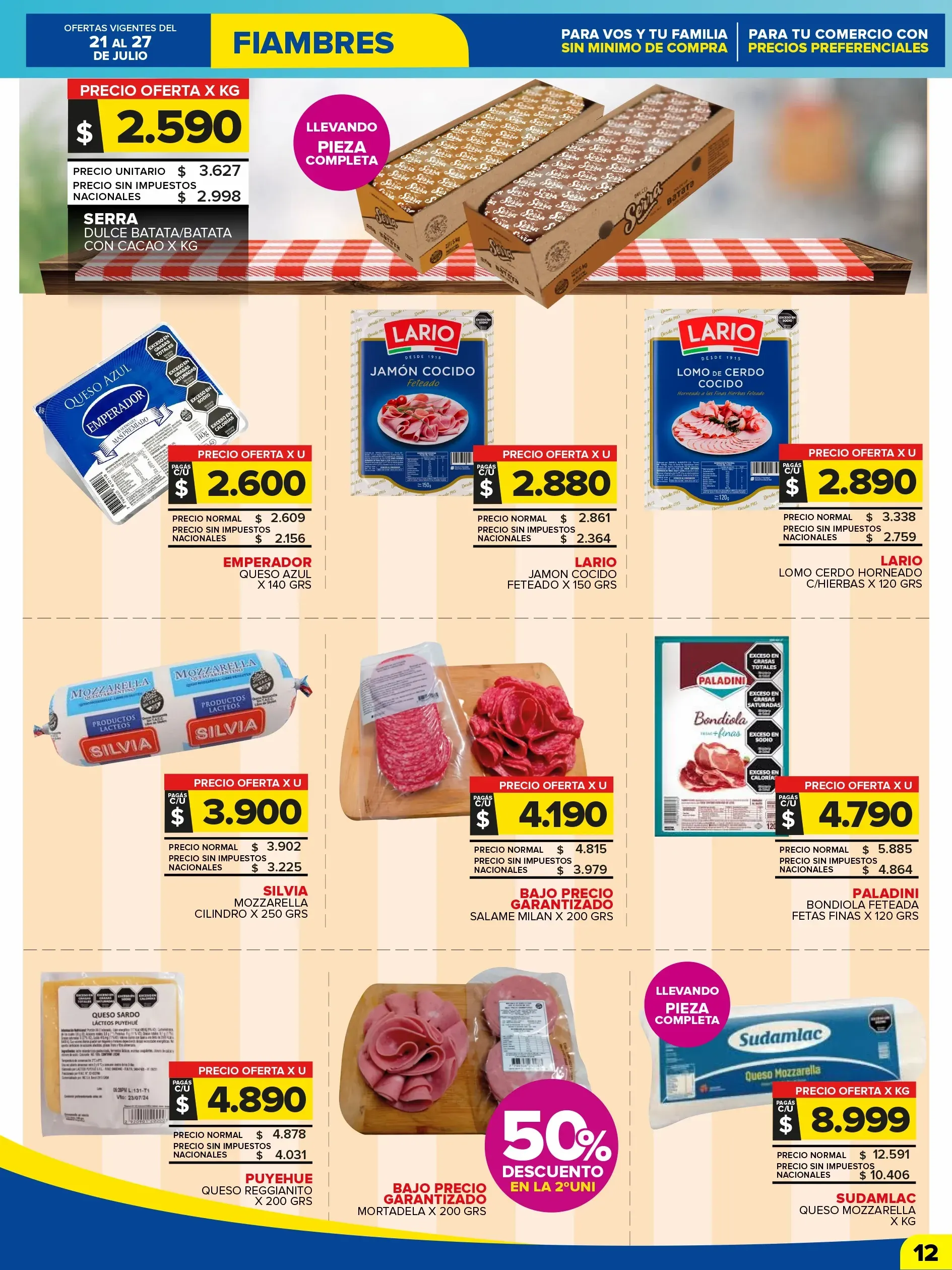 Ofertas de Ofertas Carrefour  21 de julio al 27 de julio 2025 - Página 12 del catálogo