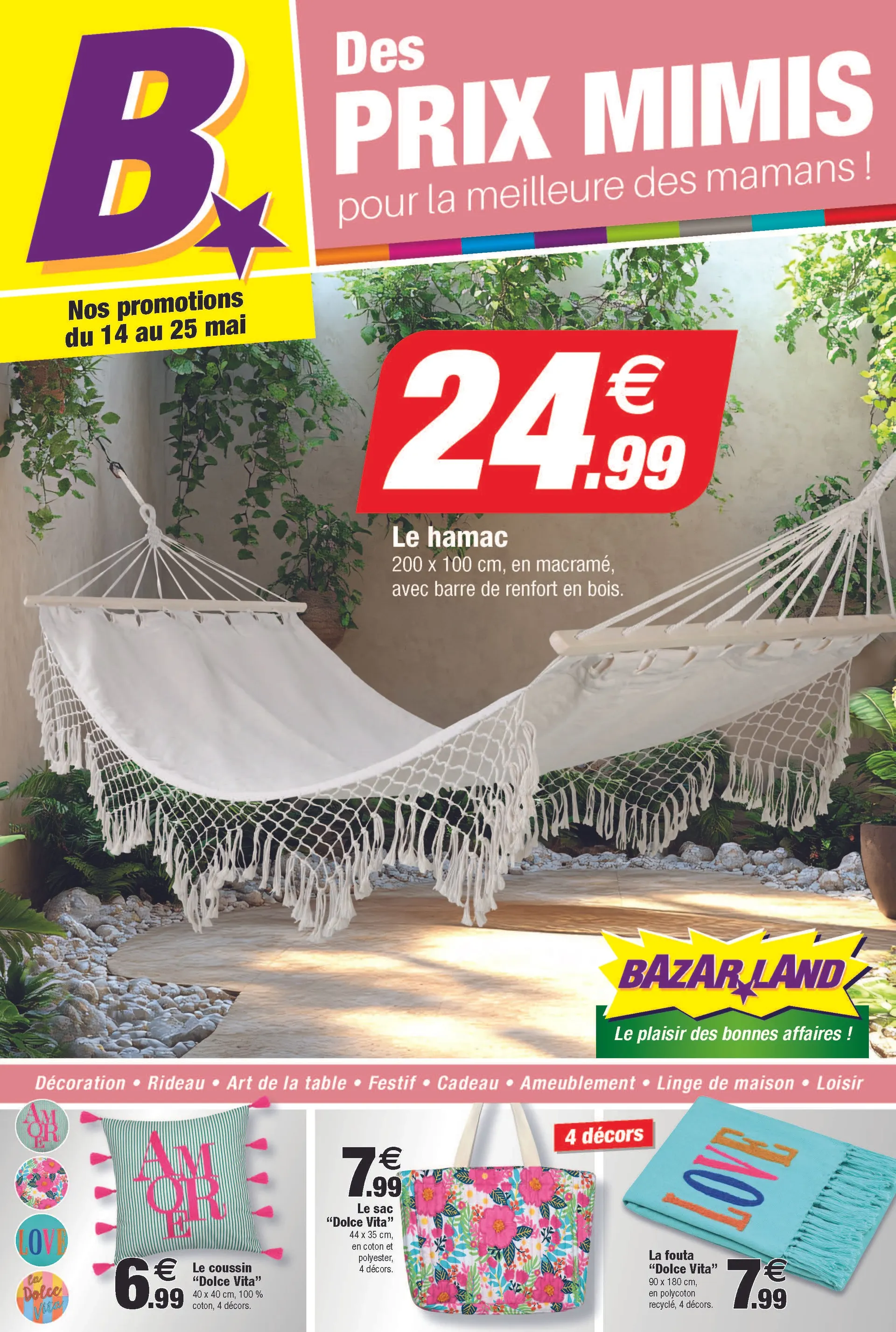 Bazarland Nos promotions  du 26 mai au 2 juin 2025 - Catalogue page 