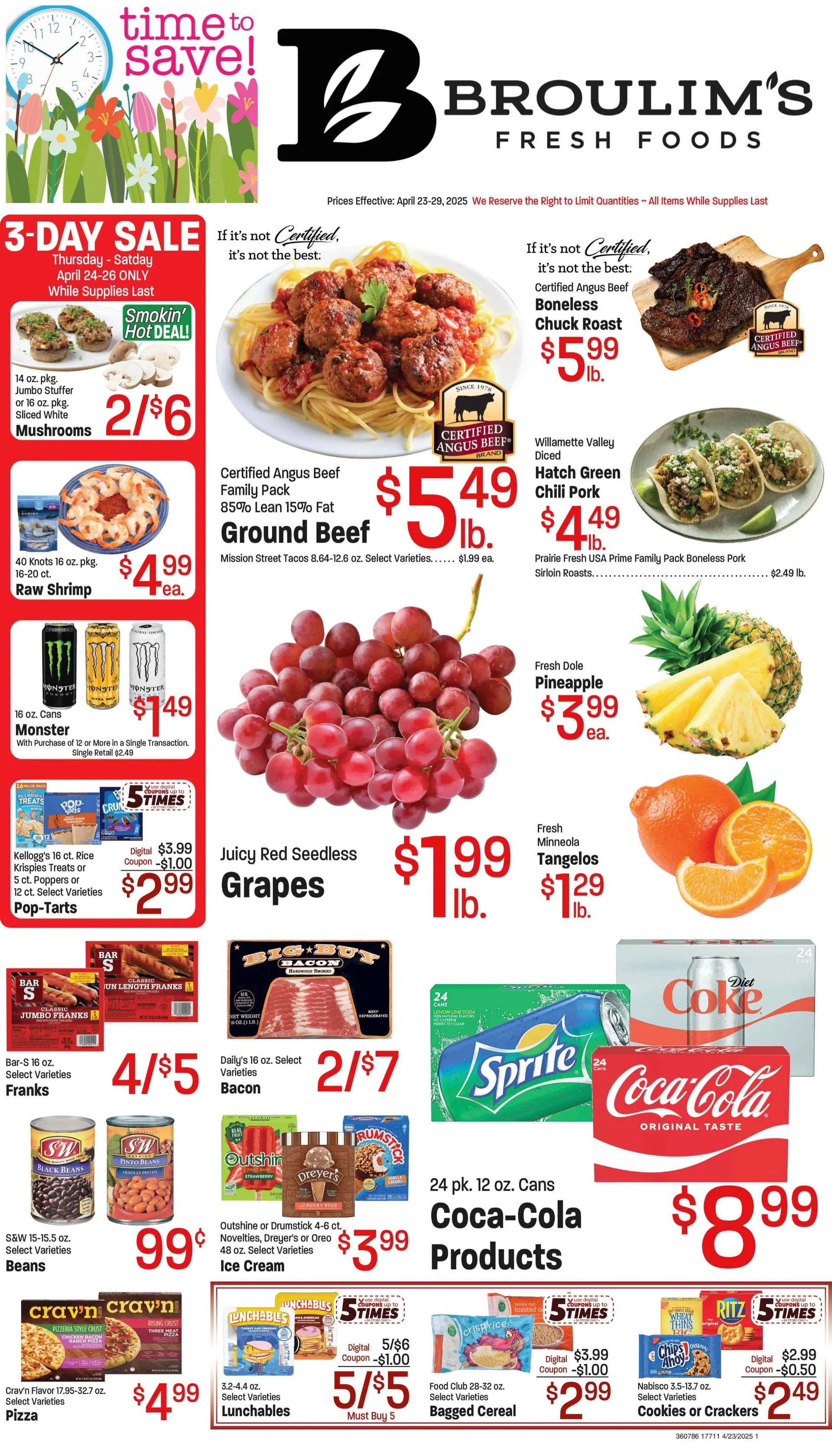 Weekly ad Broulim's Weekly Ad from April 23 to April 29 2025 - Page