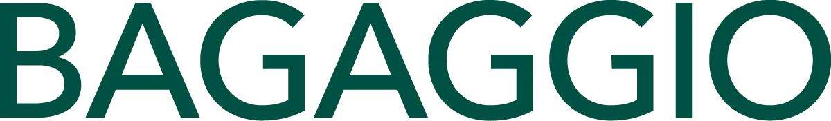 Bagaggio logo de folhetos