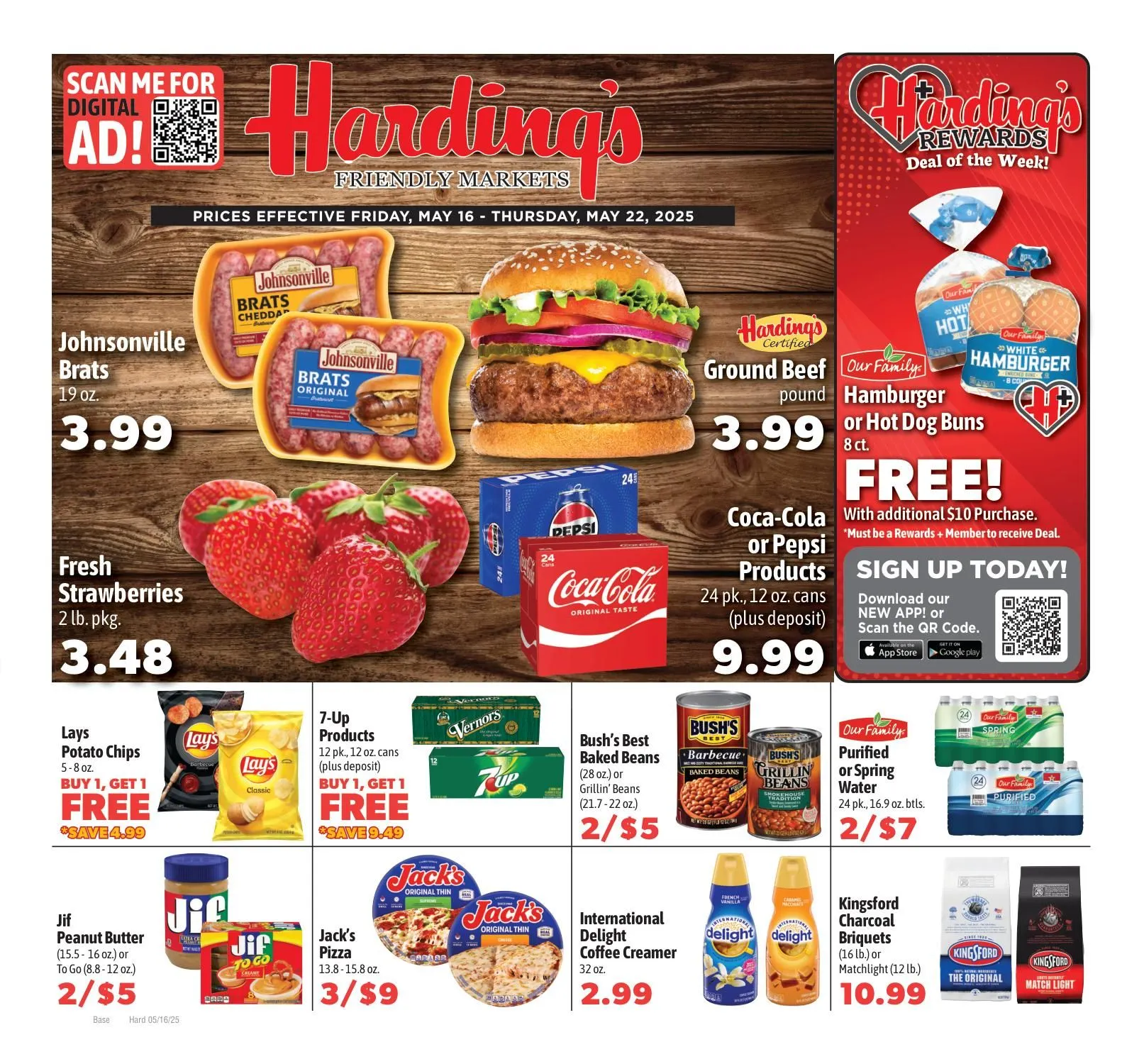 Weekly ad Harding's Markets Deals from May 20 to May 22 2025 - Page 