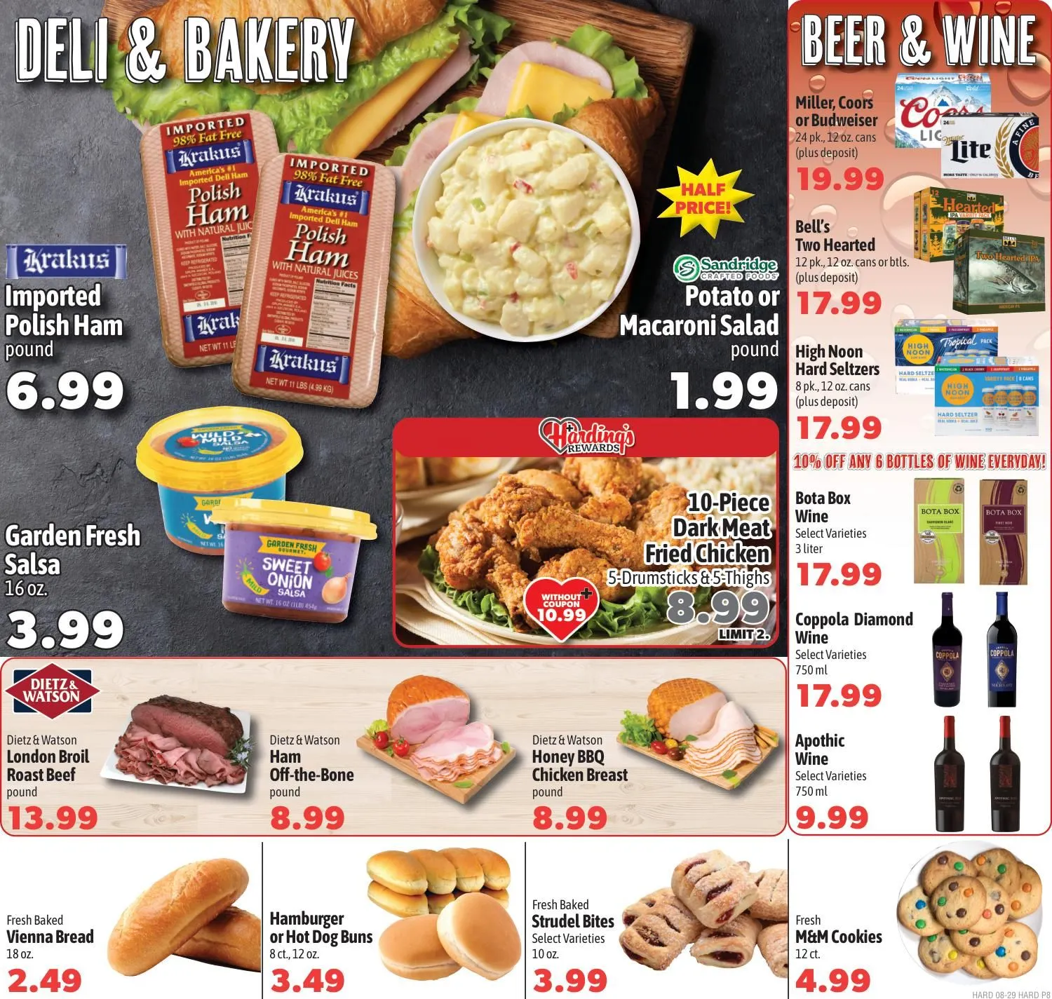Weekly ad Harding's Markets Sales from August 29 to September 4 2025 - Page 2