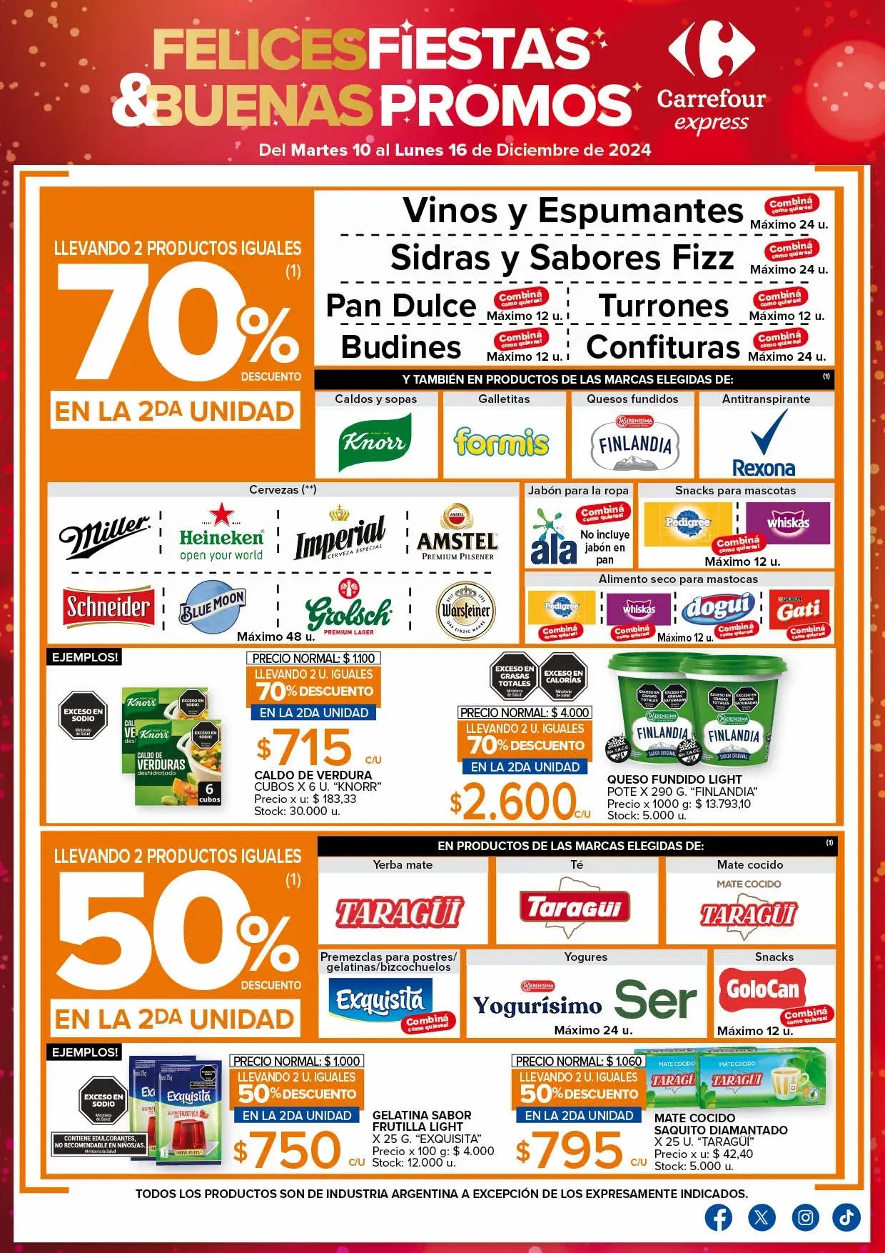 Ofertas de Carrefour Descuentos 10 de diciembre al 16 de diciembre 2024 - Página del catálogo